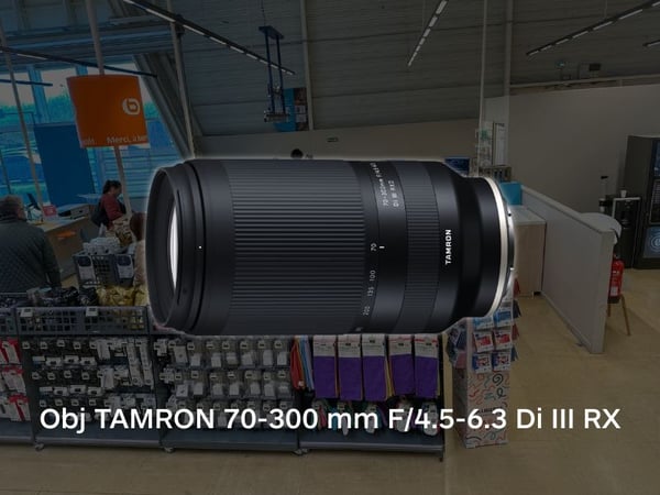 Cet objectif TAMRON 70-300 mm, est actuellement en déstockage dans votre magasin Boulanger Avignon Le Pontet