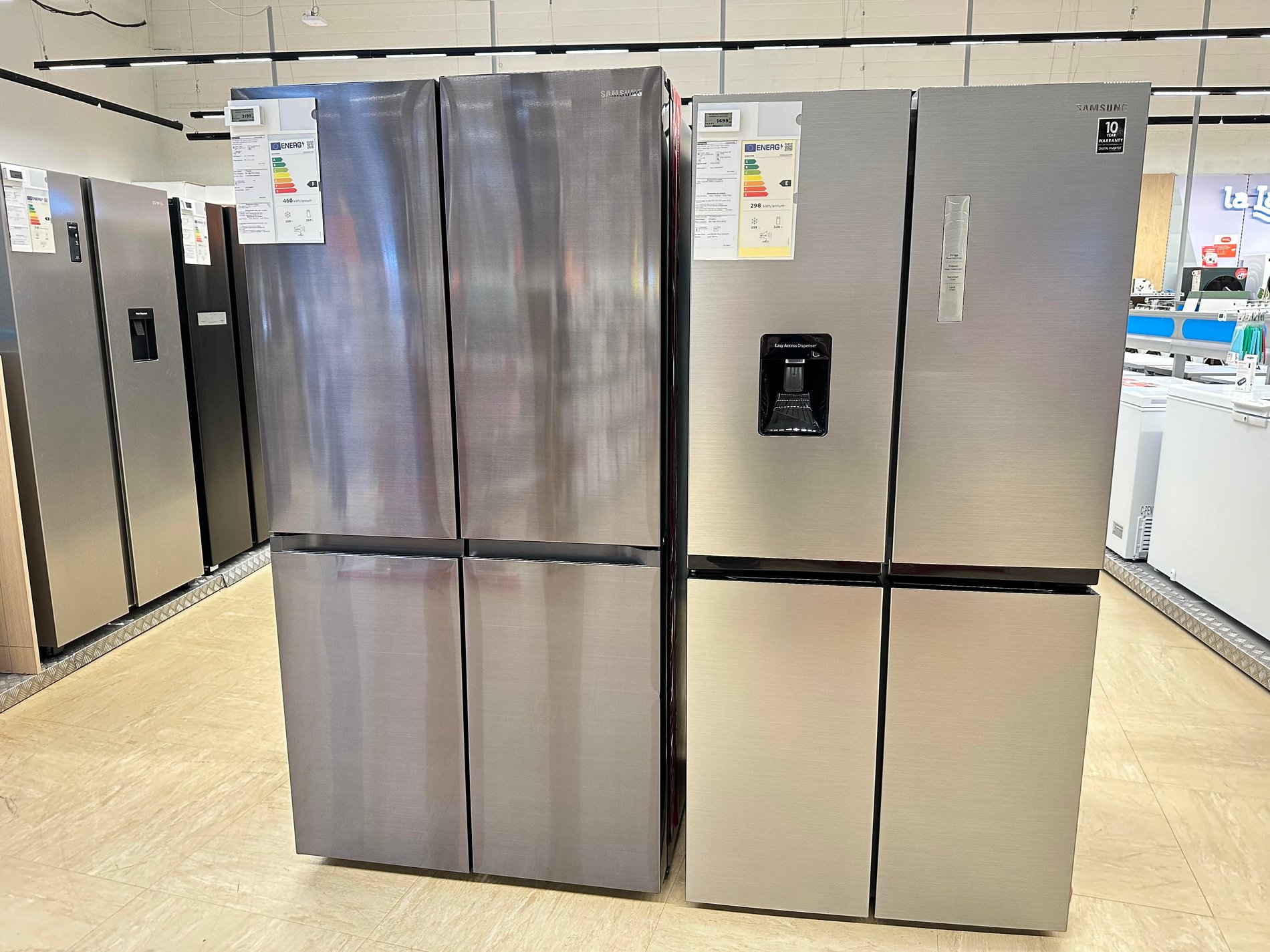 Espace Réfrigérateur américain, réfrigérateur U.S, Réfrigérateur combiné Samsung dans votre magasin Boulanger Saint-Omer