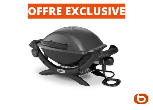 Barbecue électrique Weber Q1400 Dark grey