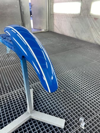 Kotflügel Lackierung