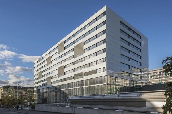 Bâtiment Gustave Julliard des Hôpitaux Universitaires de Genève (HUG)