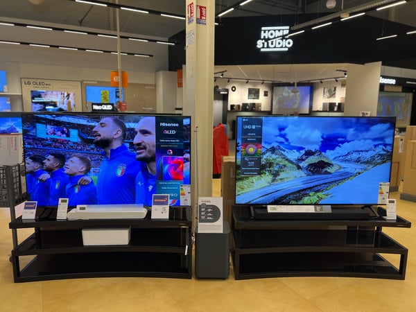 Rayon télévisions dans votre magasin Boulanger Rivesaltes