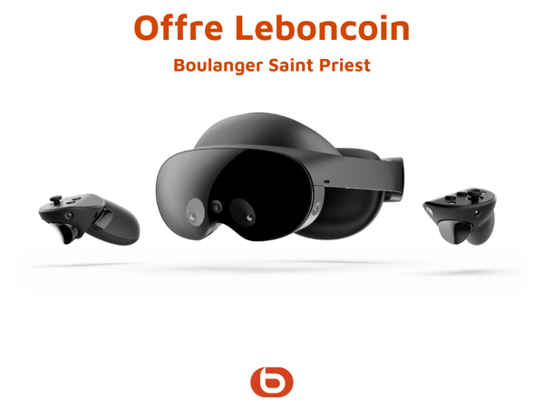 Casque META Quest pro Boulanger saint priest leboncoin