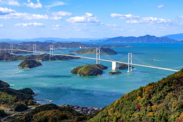 しまなみ海道「来島海峡大橋」
