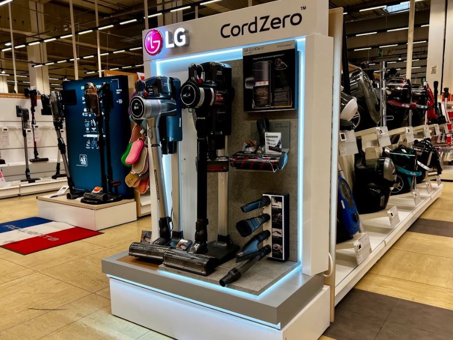 Aspirateur balais sans fil LG CordZero - Boulanger Thiais