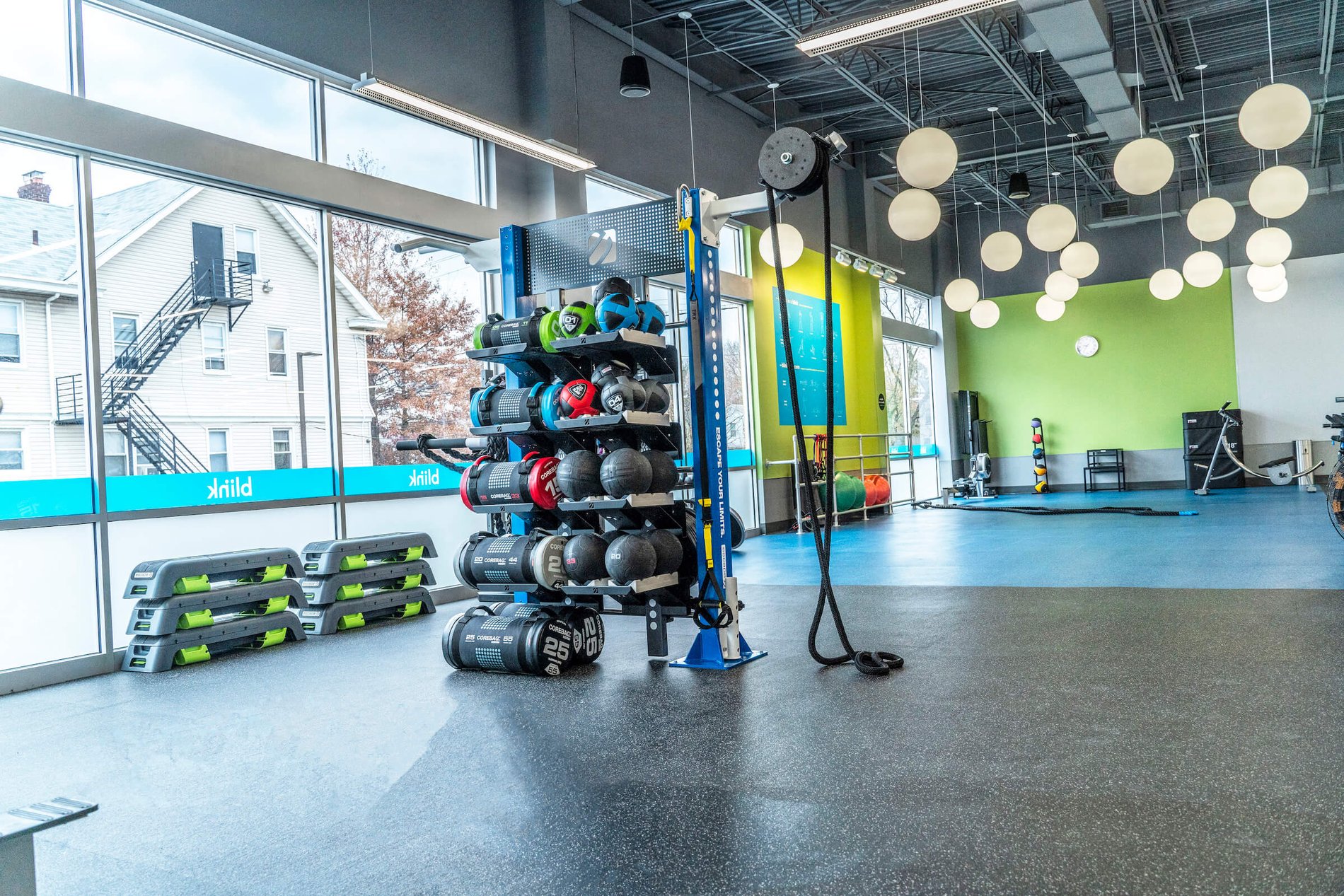 All Blink Fitness Gyms in NJ cardio equipment, strength equipment, gym equipment, gym near me
