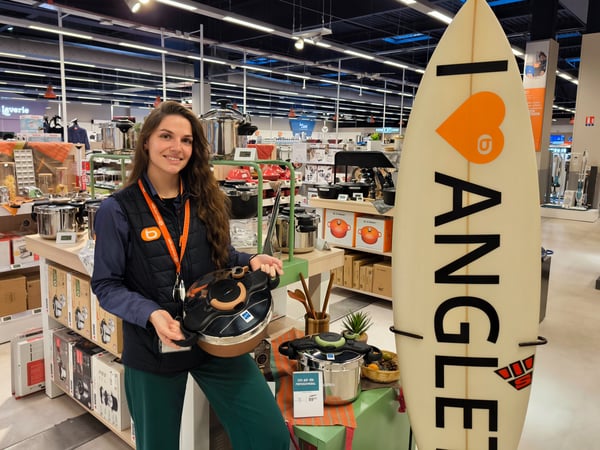 Vendeur boulanger anglet électroménager confort 
conseil sur mesure 
Boulanger anglet
equipe de vente