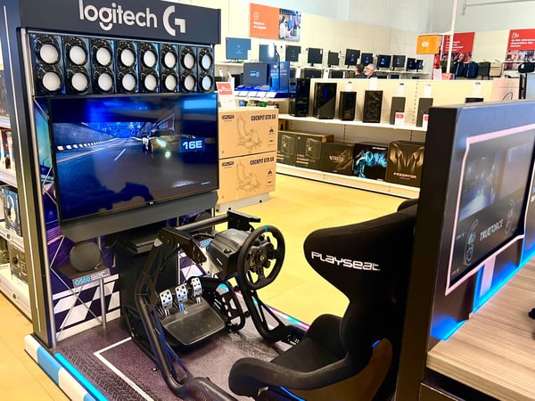 Volant + Pédalier Logitech G923 Boulanger Portet-sur-Garonne