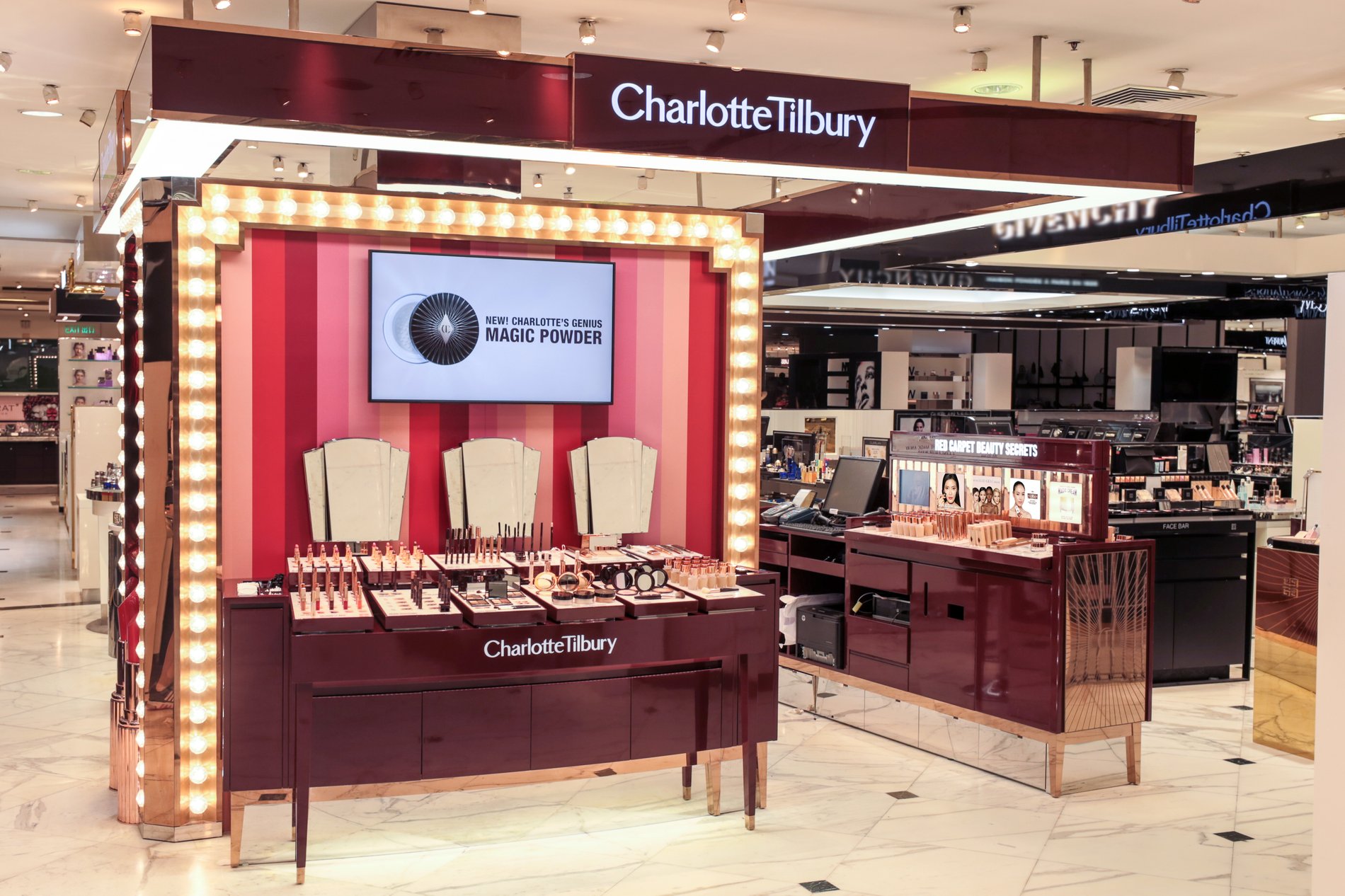 Charlotte Tilbury Makeup and Skincare Counter in Hong Kong Island Hong Kong SAR China