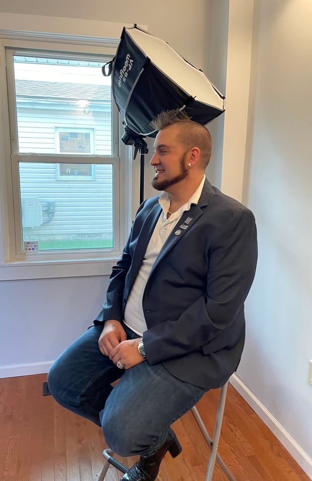 helping other local businesses with headshots
