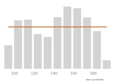Voir le trafic sur Google maps https://maps.google.com/maps?cid=10171321580127016818