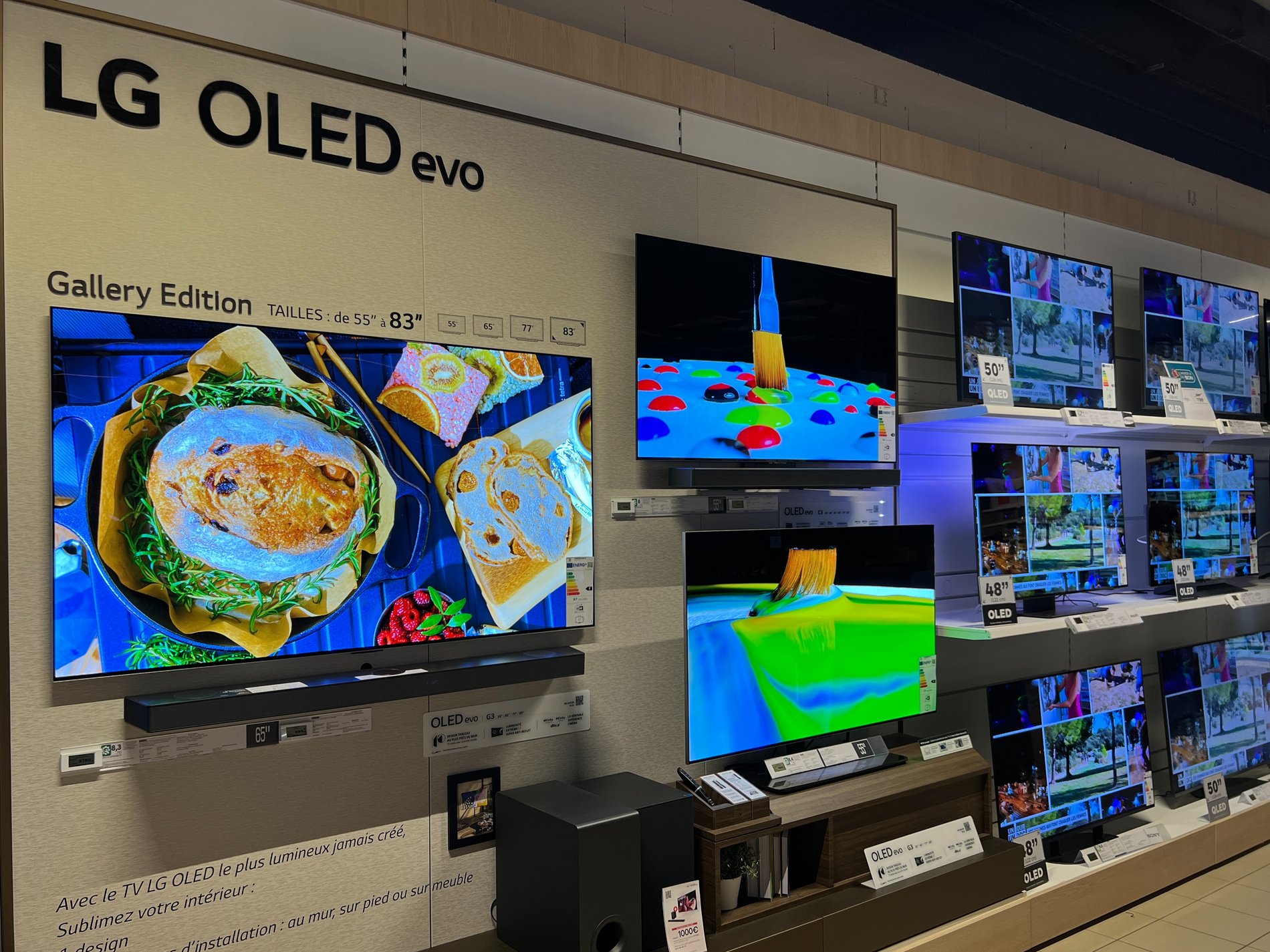 Univers TV LG dans votre magasin Boulanger Nancy Fléville