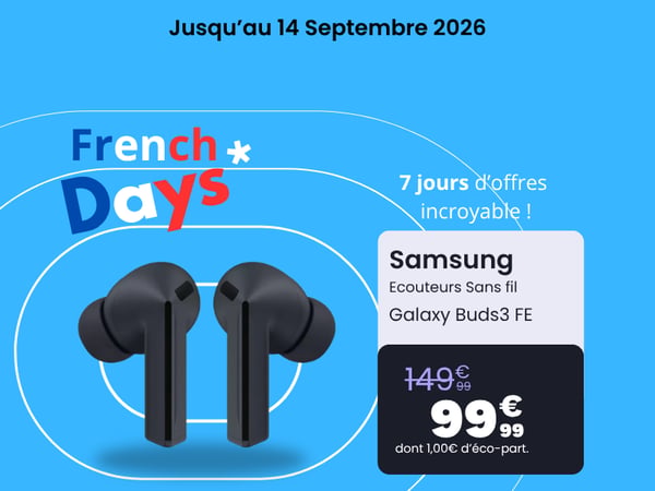Ecouteurs SAMSUNG Galaxy Buds3 FE Noir