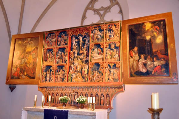 Gottesdienste: 
- Sonntag, 10 Uhr
(Familiengottesdienste um 11 Uhr)
