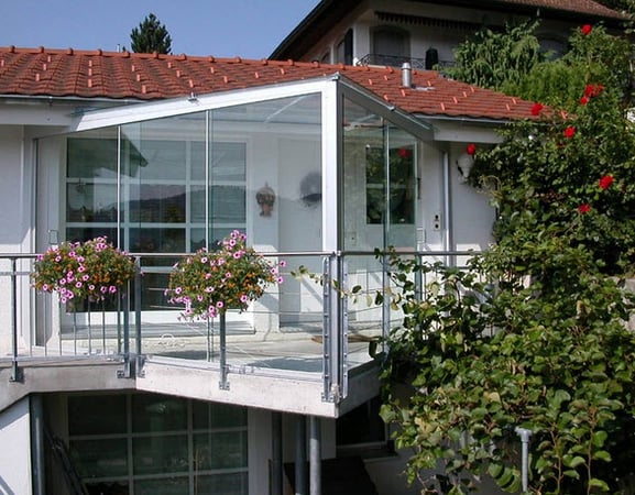 Terrassenverglasung