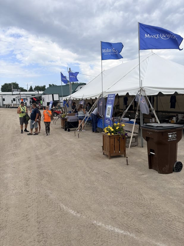 Proud to support MAW at the Bowling Green Ohio Tractor Pull