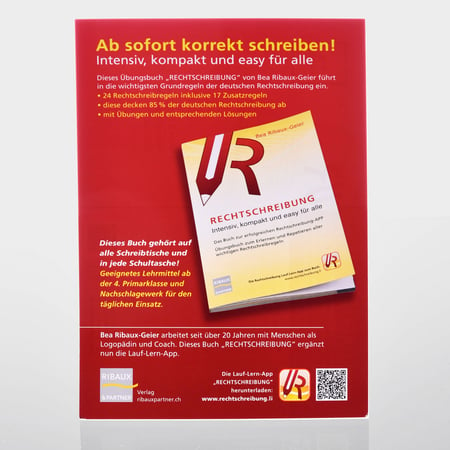 Flyer für Ribaux & Partner GmbH