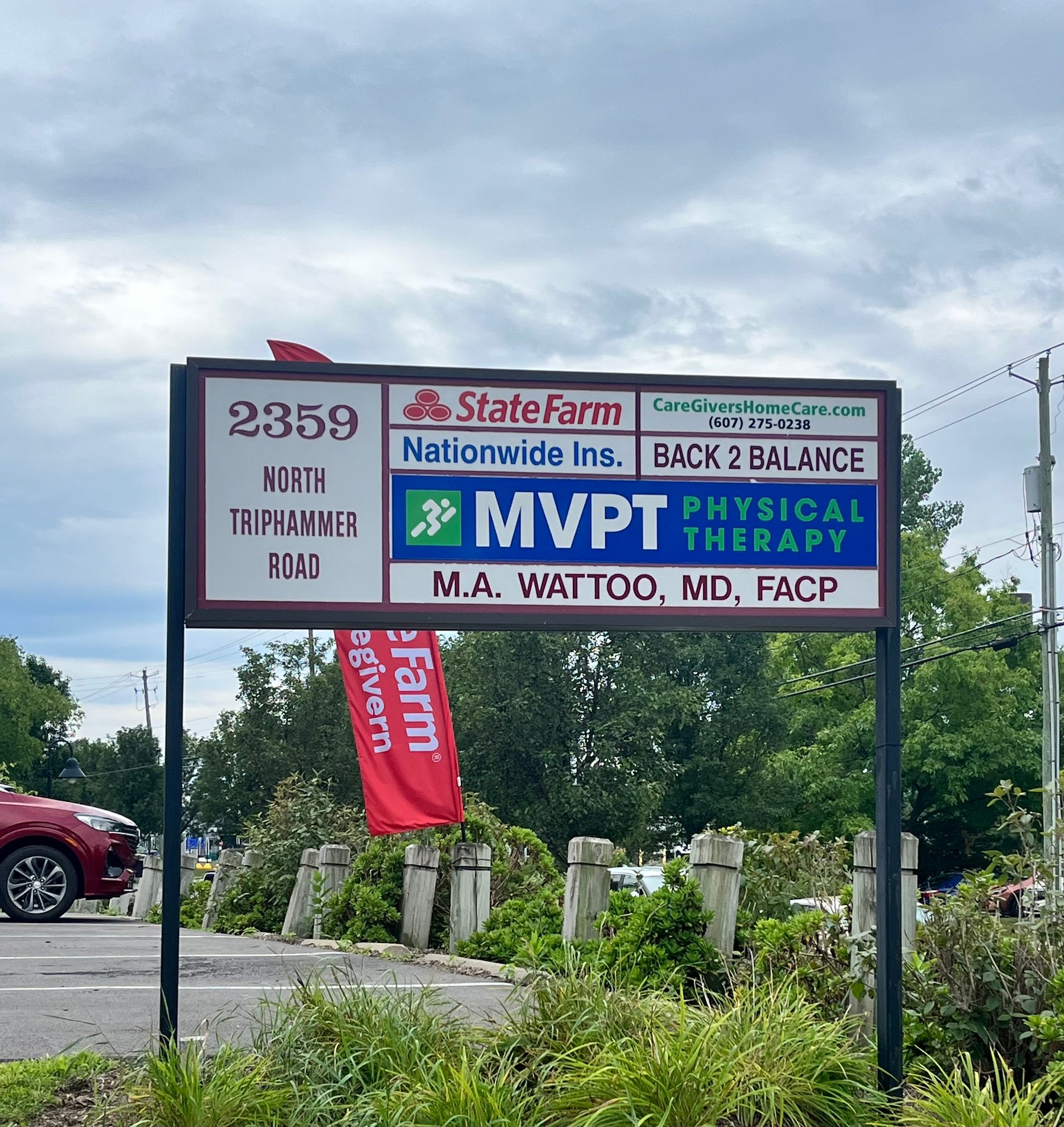 MVPT Physical Therapy - Triphammer Road in Ithaca, NY Signage