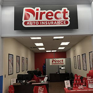 Direct Auto Insurance storefront located at  626 Olive St. SW, Cullman