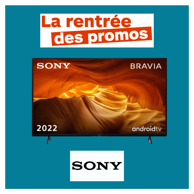 Votre magasin Boulanger Niort vous propose : TV LED Sony KD43X72K 2022