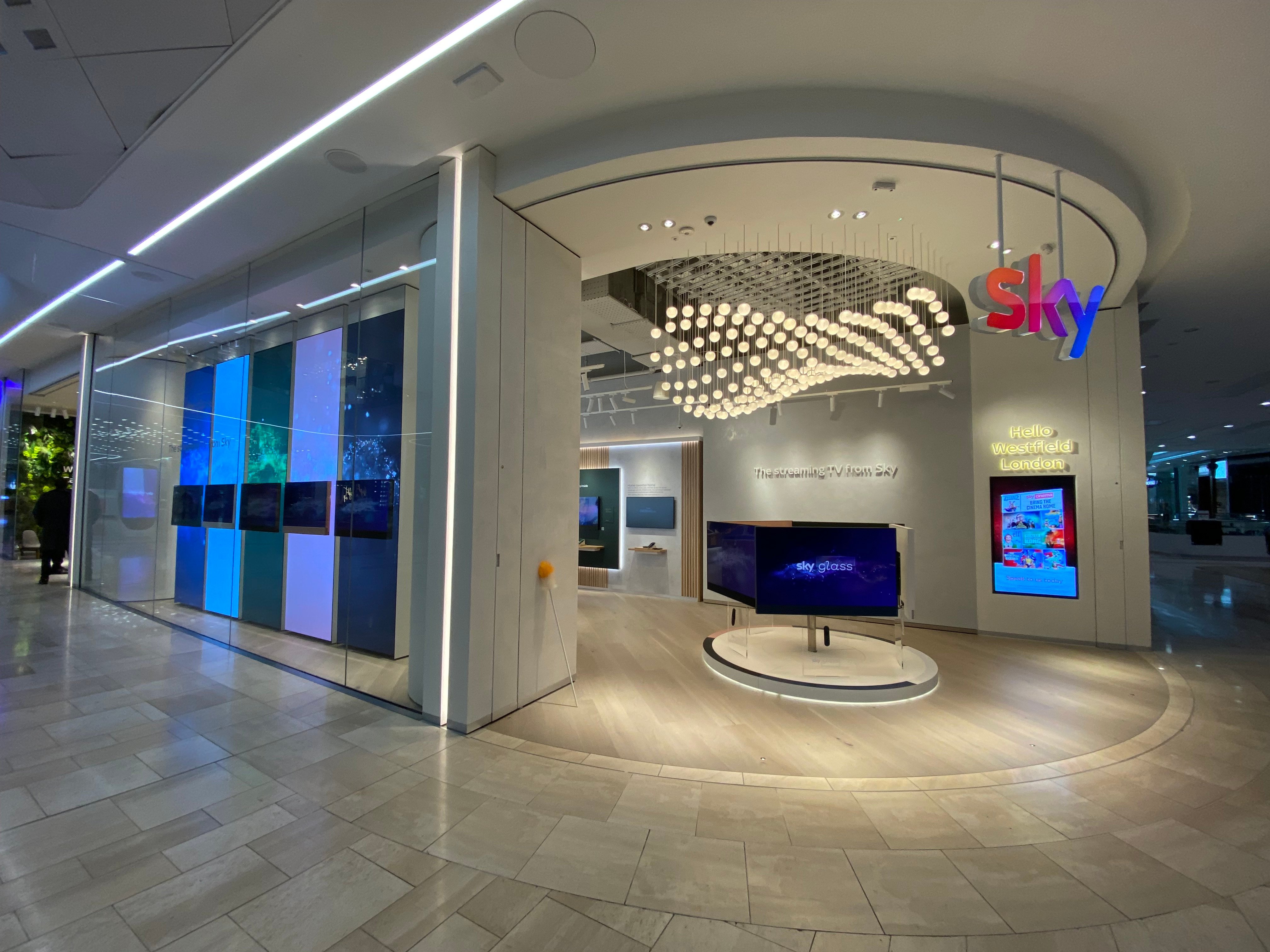 Westfield London Sky Store In London Sky Westfield London Sky Store In London Sky