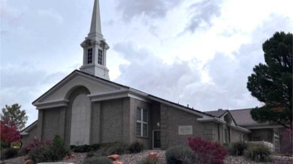 The Church of Jesus Christ of Latter-day Saints building in St. George, Utah, at 5338 Winchester Dr.