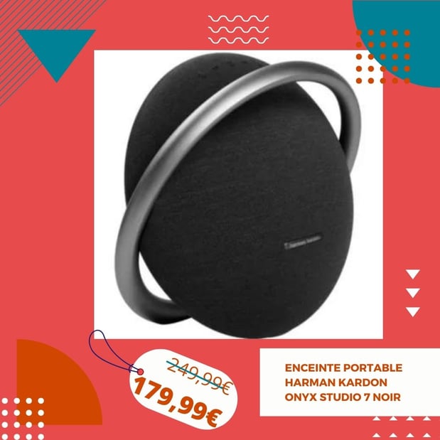 Enceinte portable Harman kardon Onyx Studio 7 Noir