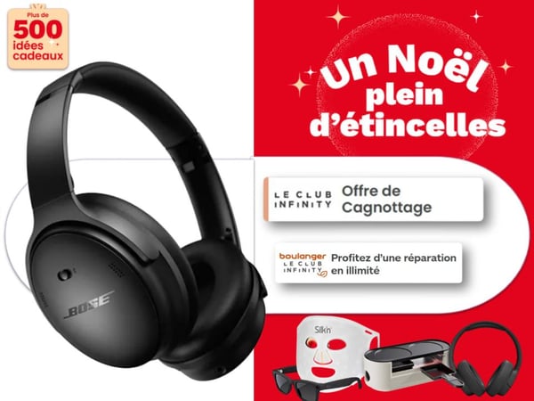 Casque Bluetooth Bose en promotion chez Boulanger Toulouse Colomiers – casque sans fil, réduction de bruit active, écouteurs Bluetooth Sony, JBL, Beats, Marshall, autonomie longue durée, qualité audio premium.
Casque Bose disponible chez Boulanger Toulouse Colomiers – Casque audio avec réduction de bruit active et Bluetooth, modèles aussi disponibles chez Sony, JBL, Sennheiser, Marshall et Apple.