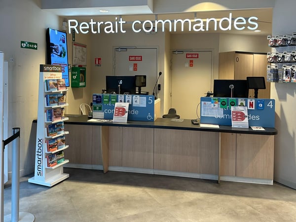 Retrait commandes et SAV du magasin Boulanger Paris Passy