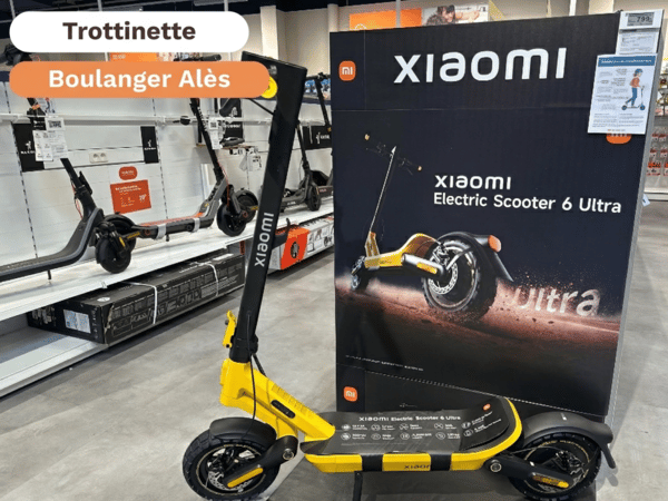 TROTTINETTE BOULANGER ALES XIAOMI PRO