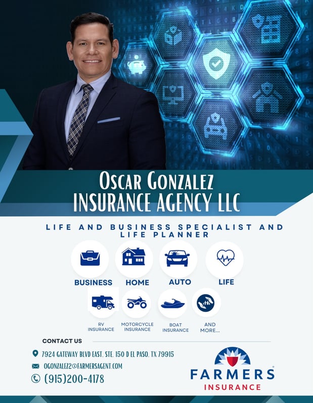 Oscar Gonzalez - Farmers Insurance Agent in El Paso, TX