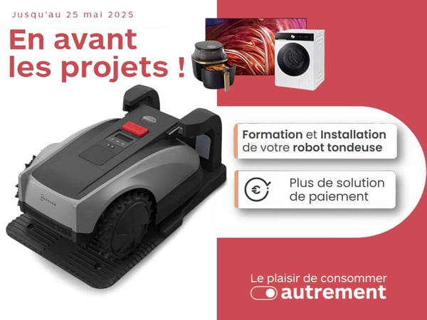 Boulanger STE Eulalie
Robot tondeuse 
Ecovacs