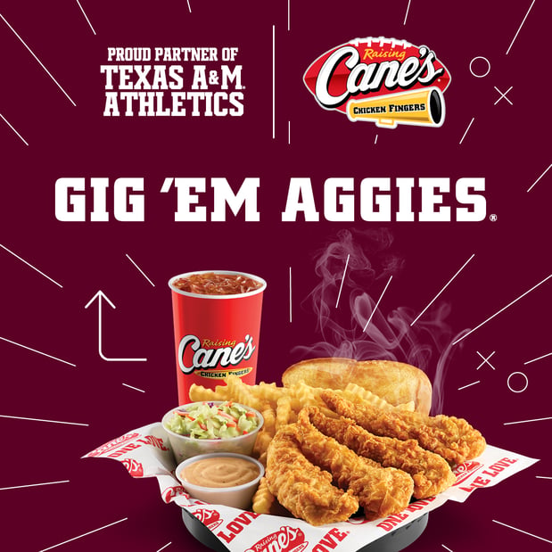 Proud Partner of Texas A&M Athletics. Gig 'em Aggies