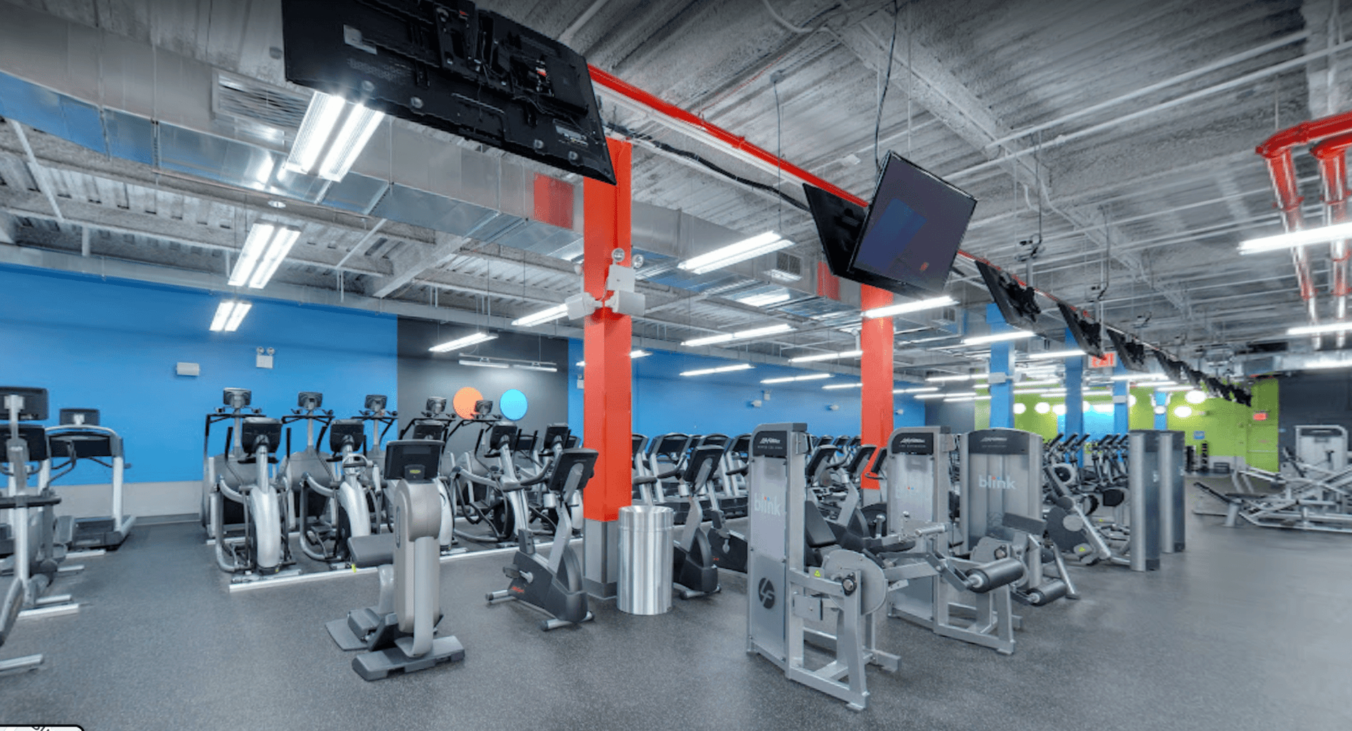 All Blink Fitness Gyms in NY cardio equipment, strength equipment, gym equipment, gym near me