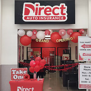 Direct Auto Insurance storefront located at  2530 Jackson Ave. W., Oxford