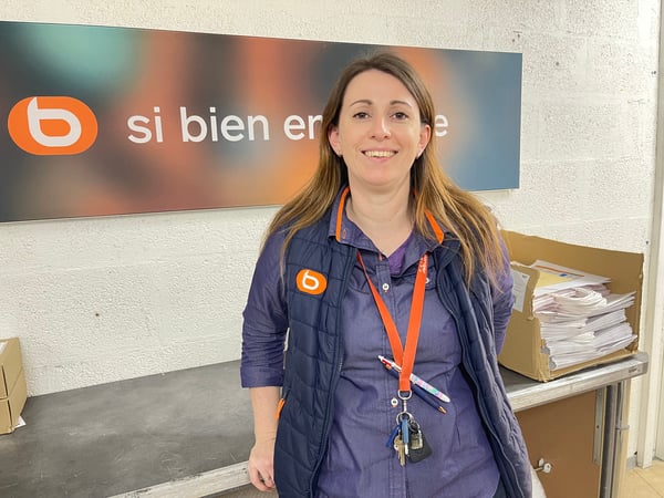 Elodie responsable d'exploitation du magasin boulanger nantes atlantis saint herblain