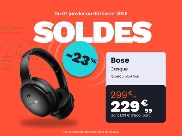 Casque BOSE QuietComfort Noir