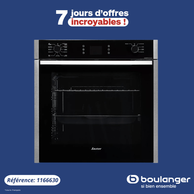 Four encastrable SAUTER SOP6612LX boulanger arras