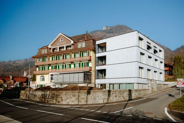 Umbau und Neubau Pflegeheim Des Alpes in Merligen