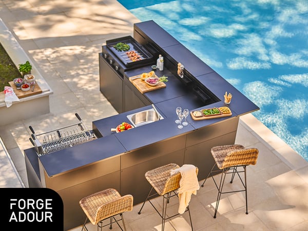 Forge Adour : planchas et cuisines extérieures pour profiter pleinement de votre extérieur chez Boulanger Toulon Outdoor