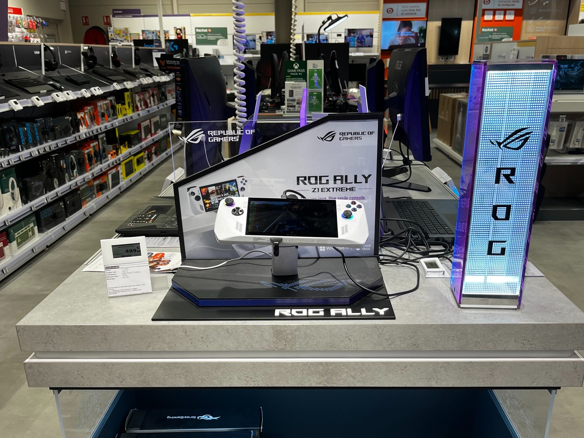 Console Portable ROG Ally à Boulanger Limonest