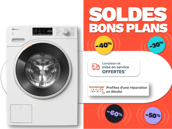Lave-linge Miele chez Boulanger Angoulême - Champniers