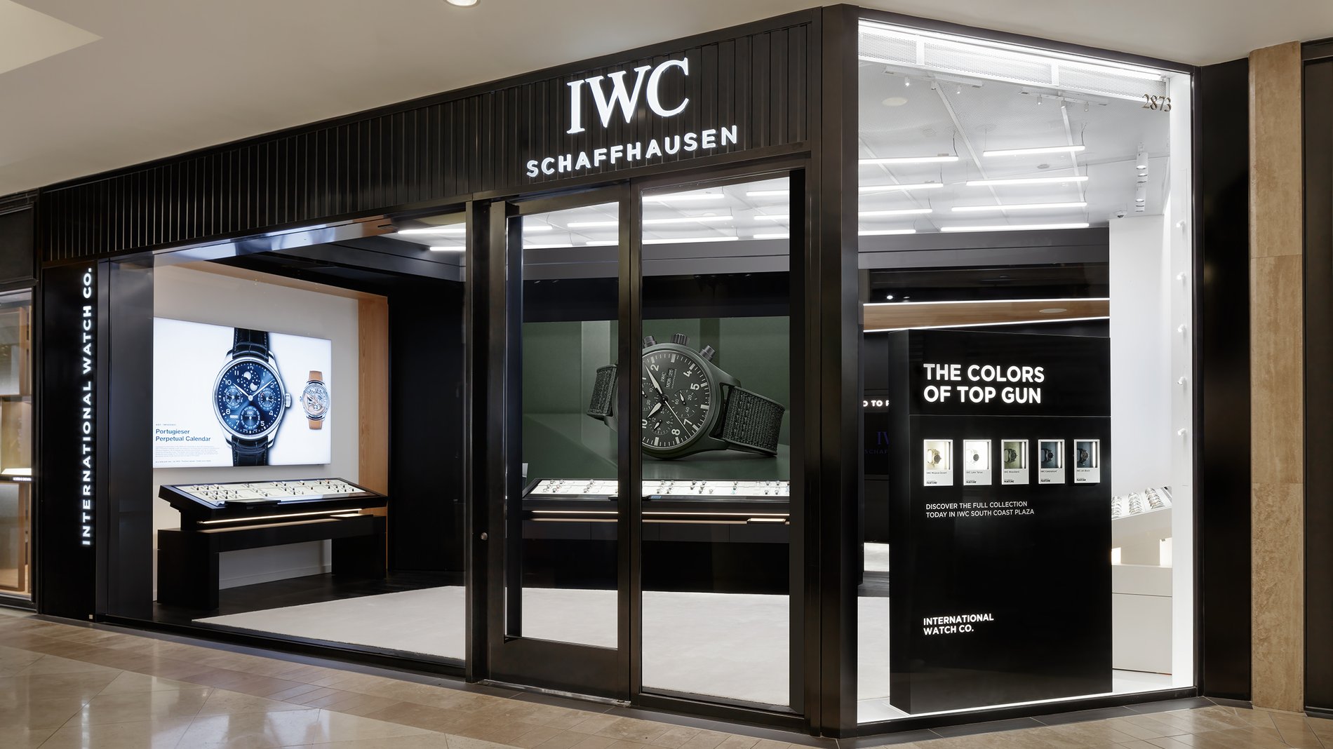 IWC Schaffhausen at 3333 Bristol Street Costa Mesa California