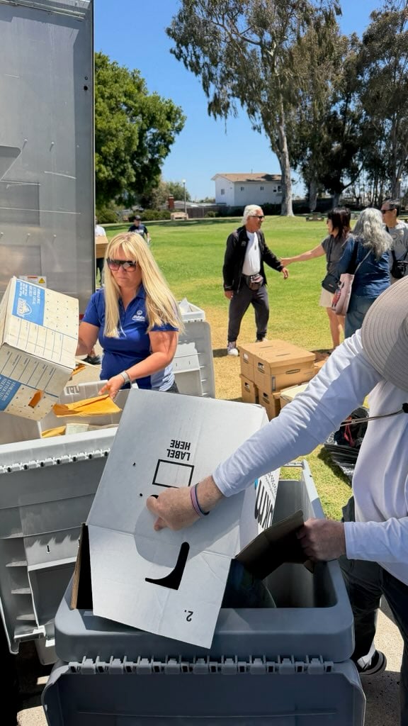 June 20, 2026 we had another successful shredding event helping customers shred sensitive paperwork on site and recycle old electronics. We doubled our total amount shredded from last year to filling the truck with 6500 lbs!