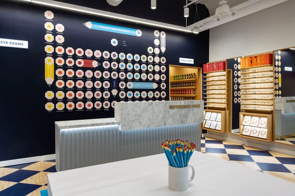 Warby Parker Pencil Room