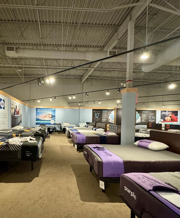 Rockford Slumberland Furniture Purple mattresses