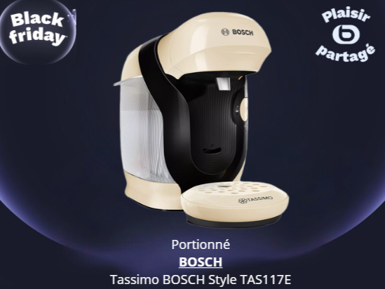 machine a café bosch en promotion black friday boulanger chambery