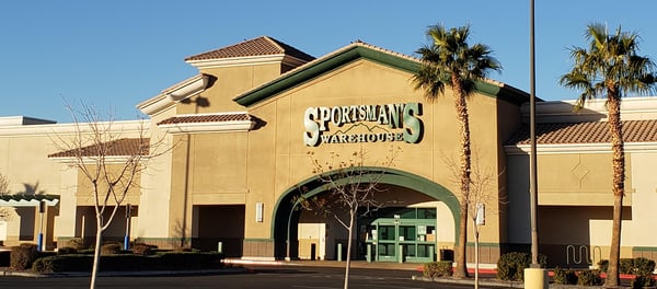 The front entrance of Sportsman's Warehouse in Henderson