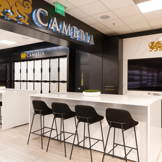 Cambria Showroom at NFM - Omaha