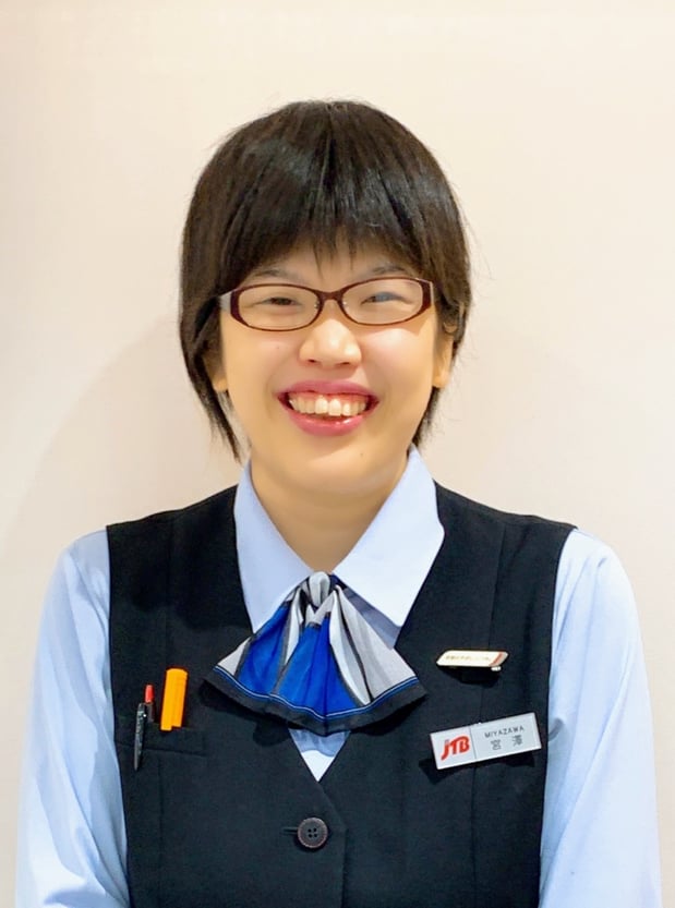 JTBイオン帯広店　トラベルコンサルタント　宮澤